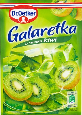 Jalea Dr. Oetker con el sabor del kiwi