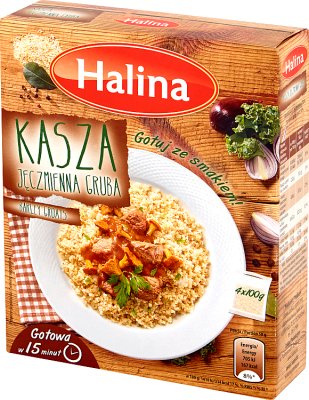 Halina Kasza jęczmienna gruba 4 x 100g