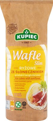 Kupiec wafle ryżowe ze słonecznikiem 20% Gratis