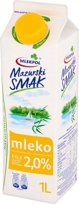 Mazurski Geschmack Frische Milch 2%