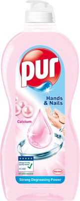Pur płyn do mycia naczyń dłonie i paznokcie + calcium