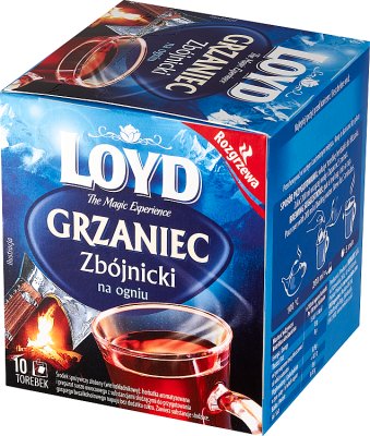 Loyd Grzaniec Zbójnicki on the fire. Tea