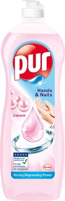 Pur płyn do mycia naczyń Dłonie i paznokcie + calcium