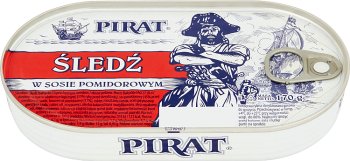 Piratenhering in Tomatensauce