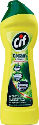 Cif uniwersalne mleczko do czyszczenia cream lemon