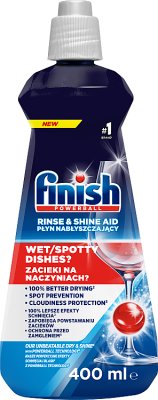 Calgonit Finish Shine & Dry Płyn Nabłyszczający do zmywarek