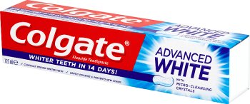 Colgate Advanced Whitening pasta do zębów bielsze zęby w 14 dni