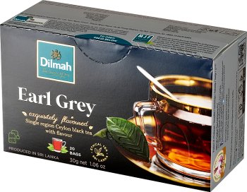 Dilmah Earl Gray tea with a bergamot aroma