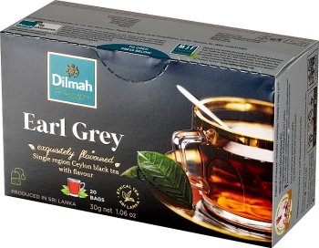 Té Dilmah Earl Grey con sabor a bergamota