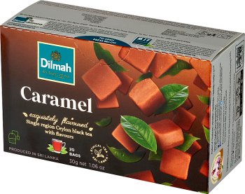 Té Dilmah Caramel con sabor a caramelo