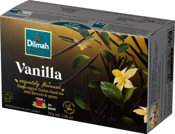 Té de vainilla Dilmah con sabor a vainilla