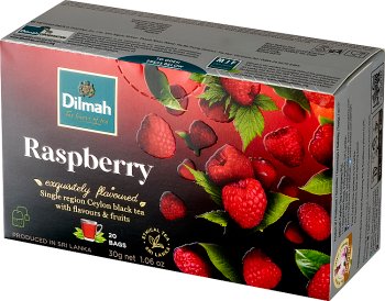 raspberry tea with flavors of raspberries