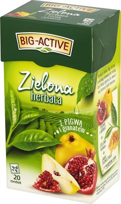 Big-Active Green tea with quince and pomegranate