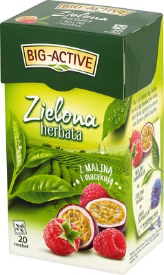 Té verde Big-Active con frambuesa y maracuyá