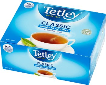 Tetley Everyday Herbata czarna ekspresowa 100 torebek