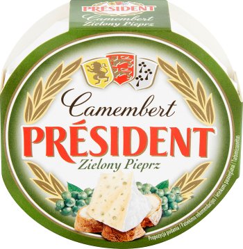 queso camembert pimiento verde