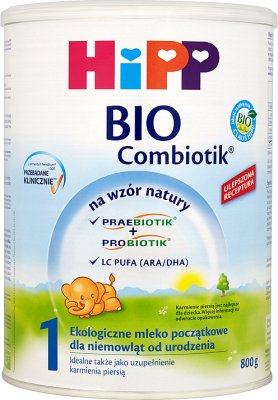 Hipp Bio Combiotik 1 ekologiczne mleko początkowe