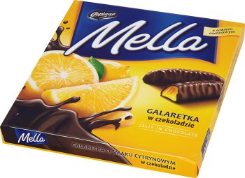 Mella Jutrzenka galaretka w czekoladzie cytrynowa