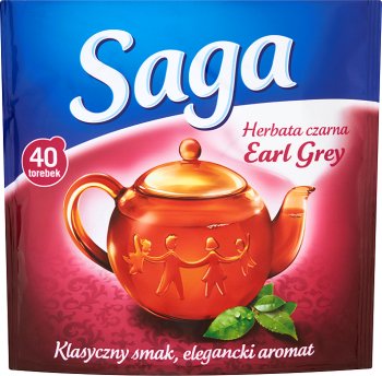Saga herbata czarna Earl Grey torebki