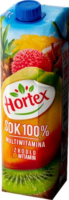 Hortex sok 100% Multiwitamina z 11 witaminami