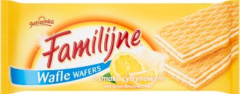 wafers | family with the taste of lemon