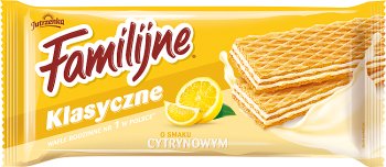 wafers | family with the taste of lemon