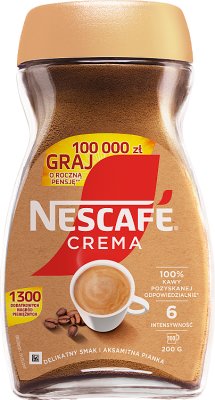 Café instantáneo creme Sensazione