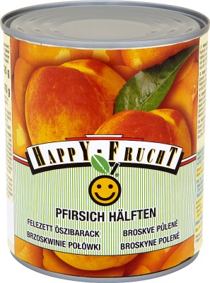 frucht Pfirsiche Hälften im Sirup