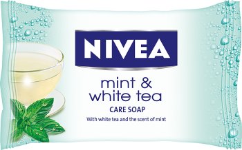 Nivea Mint & White tea mydło kostaka z ekstraktem z białej herbatyo zapachu mięty