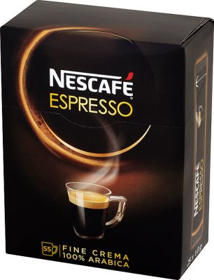 Nescafe Espresso Delicate Crema 100% Arabica kawa rozpuszczalna w saszetkach 1,8g
