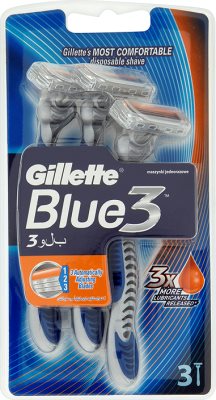 Gillette Blue3 jednorazowe maszynki do golenia