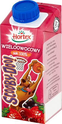 Scooby -doo 100 % mixed fruit juice