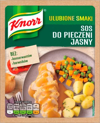 Knorr Domowe Smaki Sos do pieczeni jasny