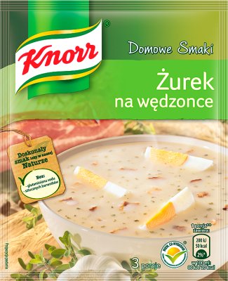 Startseite Schmeckt Knorr -Suppe mit geräucherten