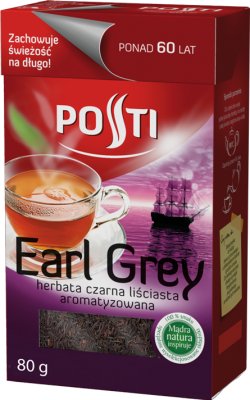 Posti Earl Grey herbata czarna aromatyzowana liściasta łamana