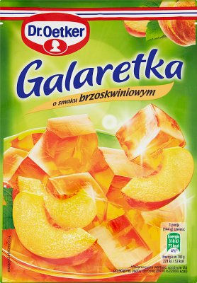Dr. Oetker Galaretka o smaku brzoskwiniowym