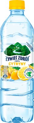 Żywiec Zdrój con un toque de limón