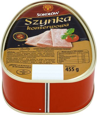 Jamón enlatado premium