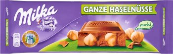 Milka czekolada mleczna z całymi orzechami