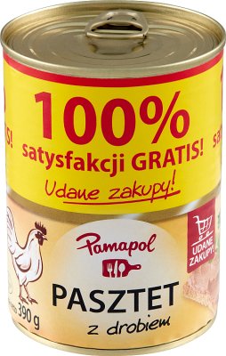Pamapol Home-made poultry pate 100% FREE!