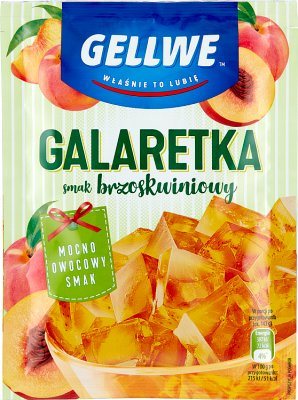 Gellwe Galaretka  Brzoskwiniowa