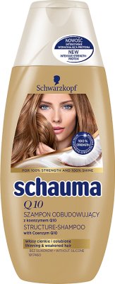 Schaum shampooing avec le coenzyme Q10 reconstruction