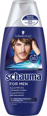 Scharzkopf Schauma szampon dla mężczyzn do każdego rodzaju włosów z ekstraktem chmielu