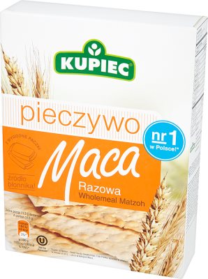 Kupiec Maca Razowa pieczywo chrupkie