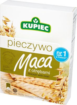 Kupiec Maca z otrębami pieczywo chrupkie