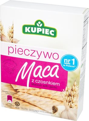 Kupiec Maca z czosnkiem pieczywo chrupkie