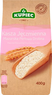 Kupiec Kasza Jęczmienna Mazurska Perłowa Drobna