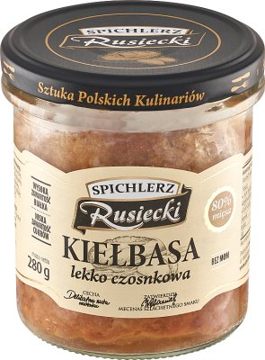Rusiecki lightly garlic sausage