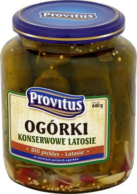 Provitus konserwowe ogórki latosie