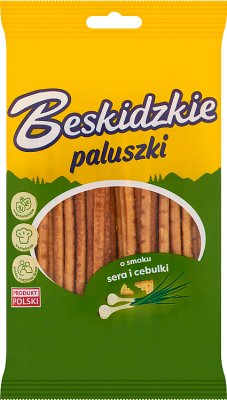 Beskid Käse-Sticks und Zwiebel